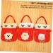 Alipis 2pcs Candy Tote Storage Bag Bags Storage Case Christmas Pouch Brushed Cloth Child Christmas Bag - Buy Online on GoSupps.com