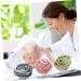 Angoily 3pcs Rose Bath Balls - Natural Loofah Body Scrubber & Shower Back Scrubber for Adults | High-Quality Bath Poufs & Brushes for Relaxing Bath Experience - Buy Online on GoSupps.com