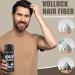 VOLLUCK Hair Fiber for Thickening - Long-lasting Natural Hair Products for Men & Women - 28g Gray | Hair Loss Solutions - Buy Online on GoSupps.com