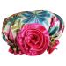 Kella Milla Stylish Satin Shower Cap - Vibrant Leaves | Premium Quality - Buy Online on GoSupps.com
