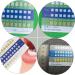Clispeed Tooth Color Card - 20 Piece Set for Accurate Tooth Shade Matching | Bleached & Natural Tones | Frosted PVC Chart for Dental Professionals | Ideal for Oral Deliveries | Enhance Your Smile with Precision - Buy Online on GoSupps.com