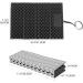 REDCAMP Foam Backpacking Sit Pad Ultralight Hiking Seat Pad for Outdoor Camping Stadium Black 1pc Black-1pc - Buy Online on GoSupps.com