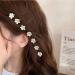 10PCS Mini Flower Hair Clips Small Cute Tiny Mini Claw Clips Flower Clips For Women Girls One Size White - Buy Online on GoSupps.com