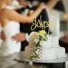 Sotpot Gold Engagement Cake Topper - Glitter Decoration for Bridal Shower, Bachelorette, Wedding Theme Party - Buy Online on GoSupps.com