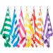 Dock & Bay Cabana Beach Towel - Quick Dry, Sand Free, Compact & Lightweight - 100% Recycled - Bondi Blue - Large Size (160x90cm) - Includes Bag - Ideal for Beach, Pool & Travel - Buy Online on GoSupps.com