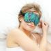 Stylish Phrase Surfboards Sleep Mask - Adjustable Strap, Light Blocking Eye Cover for Men and Women - Buy Online on GoSupps.com