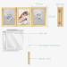 Navaris Baby Handprint and Footprint Kit with Frame and Clay - Perfect for Casting Newborn Boys and Girls Prints - Beige - Buy Online on GoSupps.com