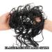 Hair Chignon Synthetic Curly Hair Bun Ponytail Hair Extensions Long Messy Curly Hair Bun with Elastic Band Women Hair Bun Headbands Messy Bun Hair Piece (Color : 0011) - Buy Online on GoSupps.com
