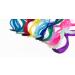 SWACC 22 Pcs Colored Party Highlights Clip in Hair Extensions - Multi-Colors Synthetic Hairpieces - Buy Online on GoSupps.com