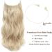 Adjustable Blonde Hair Extensions | 20 Curly Synthetic Clip-Ins for Women - Buy Online on GoSupps.com