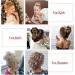 SEGO Human Hair Scrunchies for Women Messy Hair Buns Hairpiece #4 Medium Brown 100% Real Remy Updo Scrunchies Donut Hair Extensions Chignons Straight (23g) Straight #4 Medium Brown - Buy Online on GoSupps.com