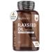 Flaxseed Oil Capsules - 2000mg per 2 Softgels - 180 Softgels - Cold-Pressed & Vegan Omega 3 6 9 Capsules - Fish Oil Alternative - Linseed Oil Linoleic & Oleic Acid - Essential Fatty Acids Supplement
