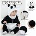 Doladola Baby Romper Dalmatians Onesie | Toddler Jumpsuit | Newborn Outfit 3-6 Months | Panda Design - Buy Online on GoSupps.com