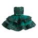 Miipat Baby Girl Dress Tulle Sequin Sleeveless Princess Toddler Girl Party Dresses Formal Flower Girls Birthday Wedding Pageant Dress 18-24 Months Green