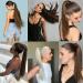 Ponytail Extension 22inches Synthetic Ponytail Hair Extension Clip in Fake Wig Hairpiece Long Straight Wrap Around Pony Tail Extension for Women Ponytail Hairpiece for Women (Color : 4 Size : 56cm 56cm 4 - Buy Online on GoSupps.com