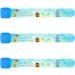 Reusable Child Safety ID Wristbands Waterproof Adjustable Travel ID Band for Kids One Size Fits All Blue Pack of 3