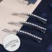 24 Pcs Rhinestone Bobby Pins - Sparkly Crystal Hair Clips for Women and Girls (Silver) - Buy Online on GoSupps.com