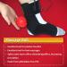 Creatrill Heated Achilles Tendonitis/Plantar Fasciitis Foot Ankle Wrap | Moist Heat Therapy Pad for Pain Relief - Sprains, Strains, Arthritis, Torn Tendons - Buy Online on GoSupps.com