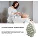 Portable Silicone Scalp Peeling Shampoo Massager - Hair Growth Brush & Shower Tool in Light Gray - Buy Online on GoSupps.com