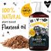 BUGALUGS Flaxseed Oil For Dogs Skin & Dog Supplements. Higher Omega 3 For Dogs 6 & 9 Than Salmon Oil For Dogs Uk Cold Pressed Dog Food Toppers Health Supplies For Dogs & Cat. Joint & Digestive 500ml - Buy Online on GoSupps.com