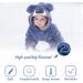 Doladola Unisex Baby Animal Romper | Flannel One Piece Pyjamas for Baby Boys & Girls 6-12 Months - Blue Koala - Buy Online on GoSupps.com