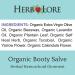 Herb Lore Organic Booty Salve Natural Soothing Ointment Herbal Comfort Cream for Sensitive, Delicate Areas and Itching (3.4 oz) 3.4 Ounce - Buy Online on GoSupps.com