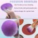 10pcs Premium Synthetic Makeup Brush Set - Blue & Purple Gradient with Diamond Handle | Perfect for Foundation Powder & Eyeshadow - Professional Zebra Pattern - Buy Online on GoSupps.com