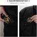 Stylish Two Lions Print Pill Box - 2 Compartment Medicine Organizer | Decorative Metal Portable Pill Case for Pocket & Purse - Buy Online on GoSupps.com