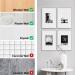 125 pcs Picture Hangers  Heavy Duty Picture Hanging Kit with Nails  Professional Picture Hanging Kit on Wooden/Drywall for Canvas  Office Pictures  Clock  House Decoration  Holds 10-100 lbs - Buy Online on GoSupps.com