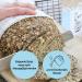 Organic Vegan Gluten-Free Lower Carb Bread Mix - 10x450g Protein-Rich Seed Bread | International Shipping - Buy Online on GoSupps.com