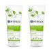 Centifolia CENTIFOLIA | Moisturising Cream | Moisturises & Skin-Friendly | Fast Absorption | Face & Body | Sensitive Skin | Ginkgo Shea Butter | Aloe Vera | 99% Natural | Made in France | Pack of 2 x 100 ml