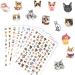 PHOGARY Cat Nail Stickers - 8 Sheets Nail Art Decals for Women & Girls | Perfect for False Nails & Manicure Gifts - International Shipping Available - Buy Online on GoSupps.com