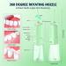 Cordless Water Dental Flosser - KUSKER Portable Oral Irrigator with 5 Modes & 4 Jet Tips - Rechargeable & Waterproof for Home & Travel (Green) - Buy Online on GoSupps.com