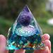 Vmstww Orgon Pyramid | Moonstone & Amethyst Healing Crystal | Reiki Chakra Gift | Tree of Life Design - Buy Online on GoSupps.com