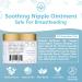 Organic Soothing Nipple Cream for Breastfeeding Moms | USDA Certified, Non-GMO Healing Balm for Sensitive Skin Care - Era-Organics - Buy Online on GoSupps.com