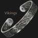 Holistic Magnets Viking Copper Bracelet XL - Antique Silver Magnet Bracelet for Men | Arthritis Relief & Unique Gift | VP (XL: 22-24cm) - Buy Online on GoSupps.com