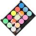  YIZISECCE For children face painting kit 15 colors 30g water-based washable for cosplay/Halloween parties (Type B.) - Buy Online on GoSupps.com