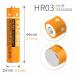 4pcs HHR-55AAABU 550mAh 1.2V AAA Ni-MH Replacement Battery for Panasonic Cordless Phone Telephone Handset Speaker DECT 6.0 Rechargeable (4) - Buy Online on GoSupps.com