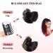YIBANG Red Ruby Burgundy Drawstring Ponytail Extensions for Black Women - Long Curly Clip-In Hairpiece | Ombre Bug Red | 18 inches - Buy Online on GoSupps.com
