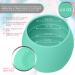 Sperric Silicone Mini Cups for Toddlers - 2 Pack, 4.5 oz - Light Blue/Cool Gray - Buy Online on GoSupps.com