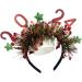 amangul 2024 New Year Party Headband Carnival Party Sequins Star Hairband for Adult Kids Glittering Hairhoop Festive Party Props(Red) - Buy Online on GoSupps.com