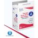 Dynarex Unna Boot Bandage 4 x 10 yds, 12 Pack - Customized Compression for Leg Ulcers with Calamine - Soft Cast, White - Individually Packaged - 1 Case - Buy Online on GoSupps.com