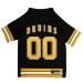 NHL Boston Bruins Jersey for Dogs & Cats, Medium. - Let Your Pet Be A Real NHL Fan! Boston Bruins Medium Hockey Jersey NHL Dog Jersey
