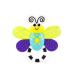 Sassy Inspire Flutterby Teether - Baby Teething Toy for 3+ Months | 1 Count - Buy Online on GoSupps.com