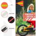 NVTRSD Reflective Bicycle Flag - Safety Flags for Kids | 5-Piece AHR Wheel Flag Set - Child Bicycle Pennants & Trailer Flags - Buy Online on GoSupps.com