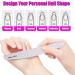 FANDAMEI 15pcs Professional Nail File Set in 5 Shapes 100/180 Grit Double Sided Emery Board Manicure Tools for Natural Nails Care Gel Nail Nail Buffer Files Nail Grooming and Styling for Salon Use 15 Count (Pack of 1) 15.0 - Buy Online on GoSupps.com