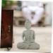 LIFKICH Imitation Stone Buddha Statue Buddhism Statue Buddha Ornaments Miniature Buddha Sitting Buddha Statue Buddha Zen Statue Office Decor Home Decor for Buddhist China Aquarium Resin Picture 2 12.00X8.30X6.00CM - Buy Online on GoSupps.com