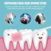 Healifty Disposable Oral Swabs - 100pcs Unflavored Sterile Mouth Swabs for Elderly - Pink Sponge Swabs - Buy Online on GoSupps.com