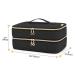 Teamoy Double-Layer Travel Storage Bag for Dyson Supersonic Hair Dryer - Portable Organizer for Blow Dryer & Attachments - Black - Buy Online on GoSupps.com