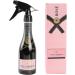 YOUNGFLY Mist Spray Bottle 280ml Refillable Black Plastic Hair Sprayer - Fine Mist for Barber Salon & Hairstylist - Champagne Design - Buy Online on GoSupps.com